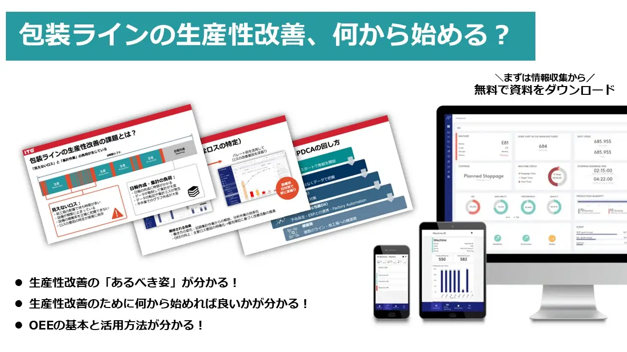 包装ラインの生産性改善の進め方